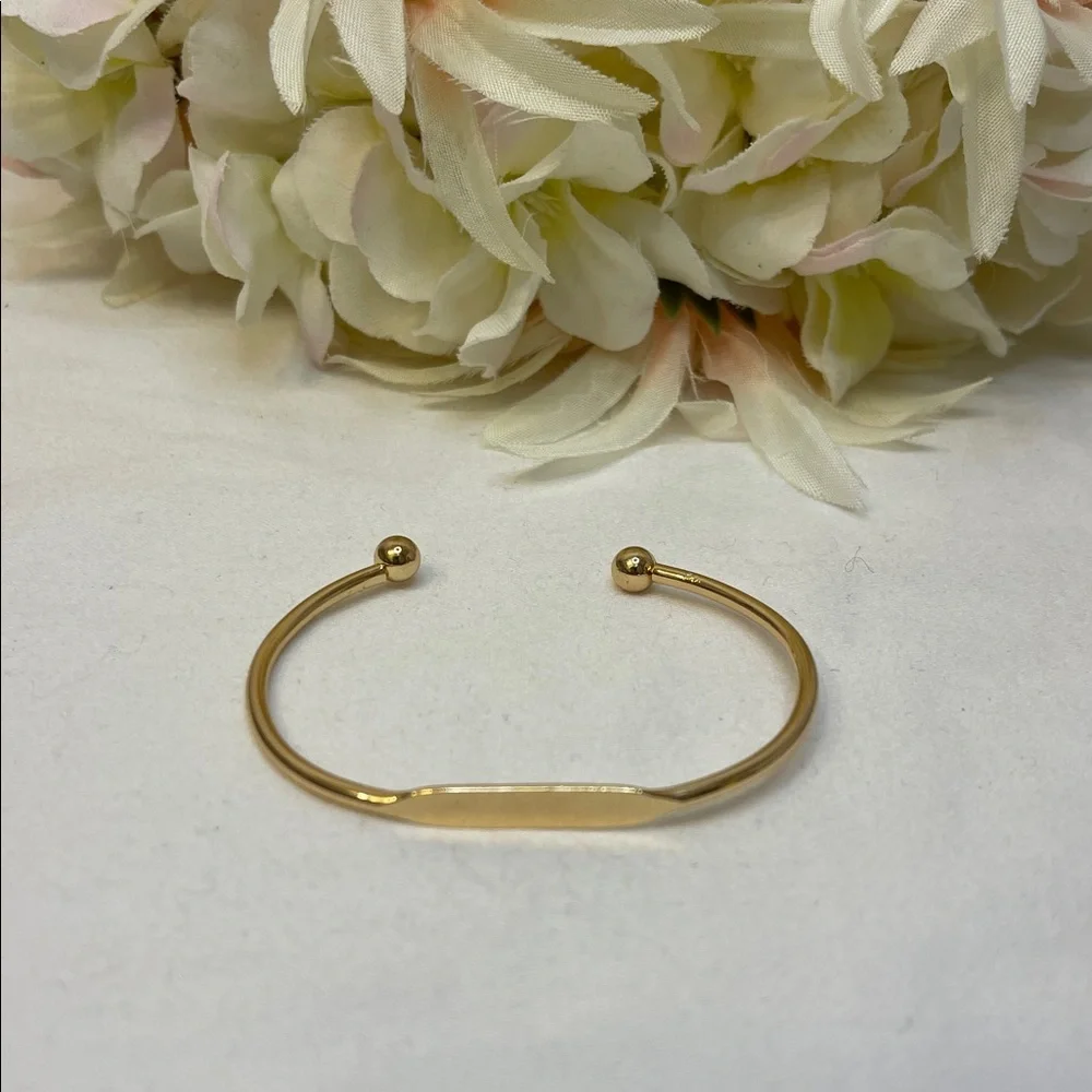 Cuff Bracelet Gold   - Unbranded